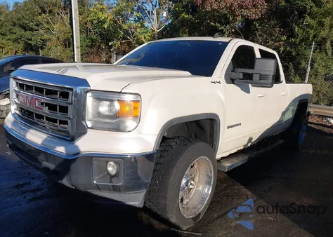 2014 GMC Sierra 1500 Sle from USA, damaged, VIN 3GTU2UEC4EG183301